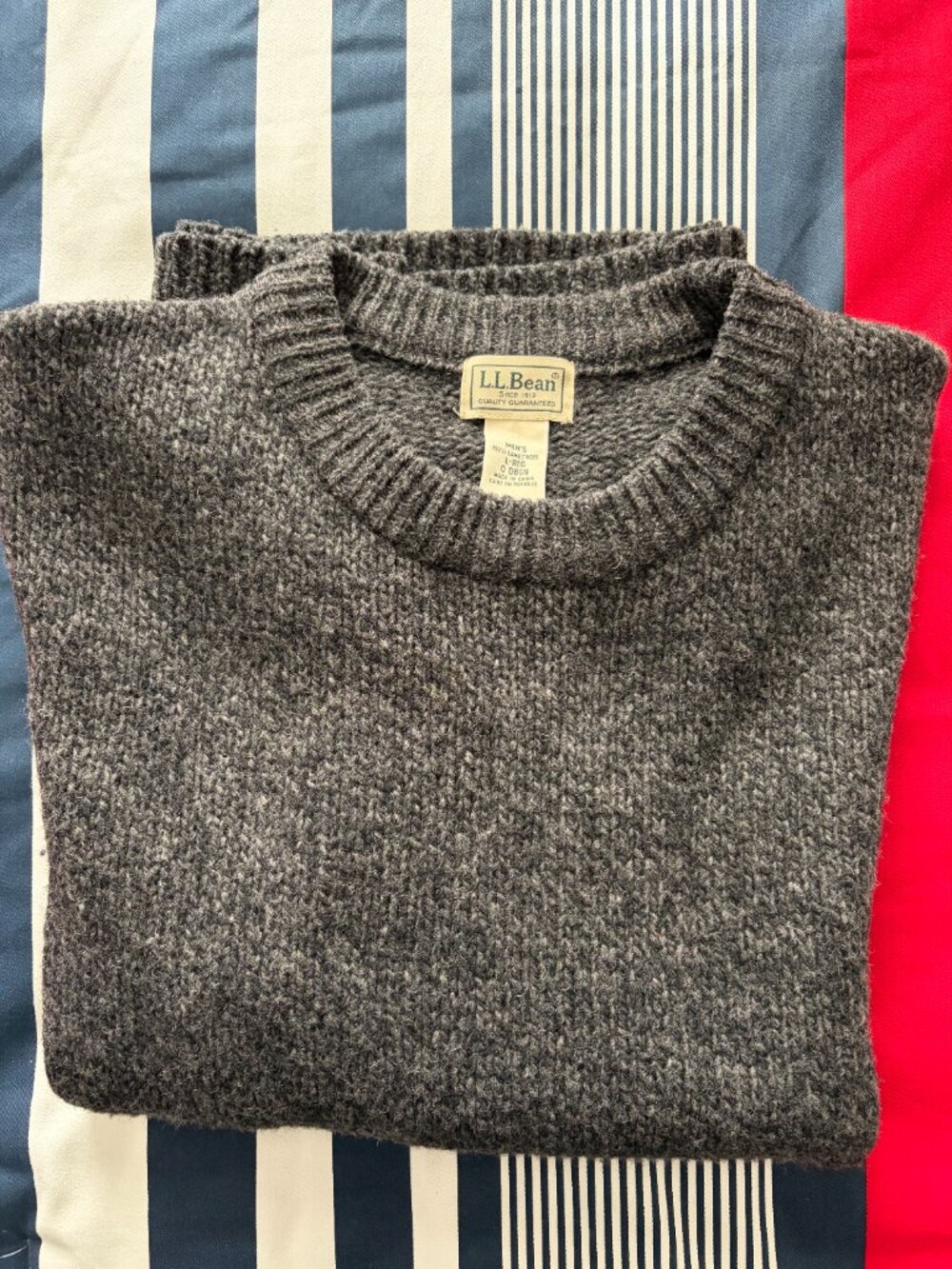 LLBean Ragwool Sweater - Picture 2 of 6